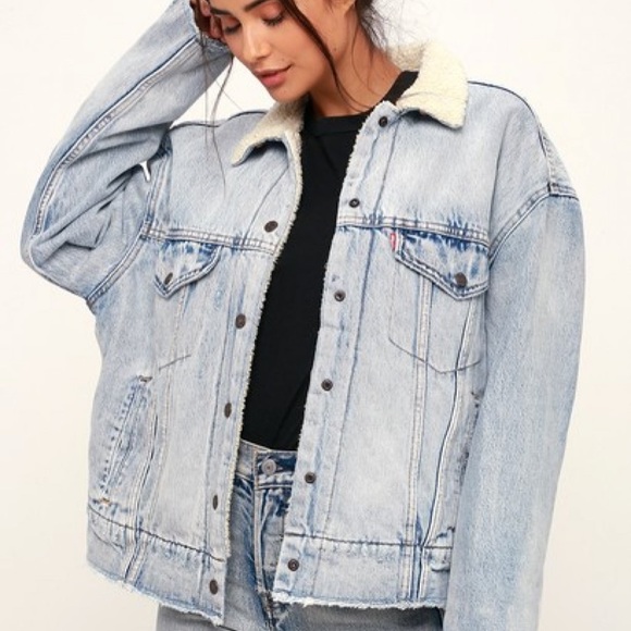 levis oversized denim jacket